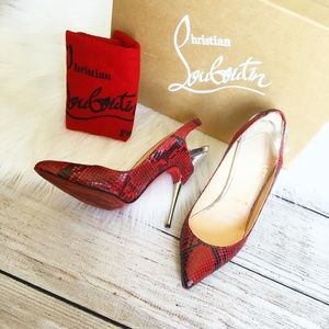 Christian Louboutin Snake Skin Heels